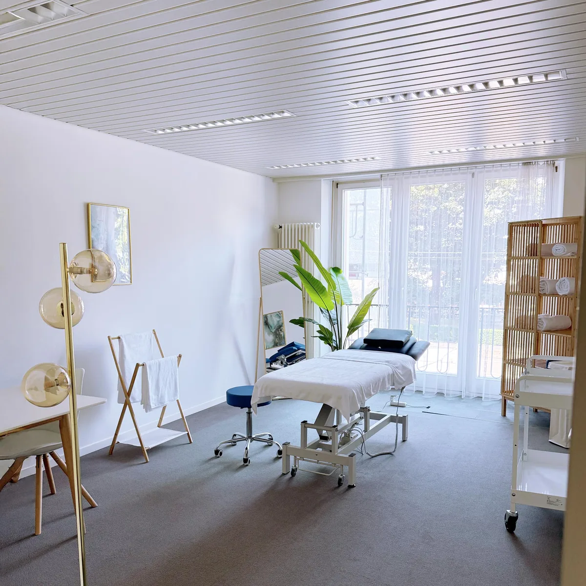 Praxisraum des Massage Zentrum Kreuzlingen